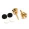 Fender Pure Vintage Strap Buttons, Gold (2)