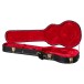Epiphone Jeff Beck 1954 Les Paul, Oxblood - case interior 