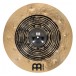 Meinl Classics Custom Dual 20'' Crash Cymbal & Gear4music Boom Arm Stand, Black