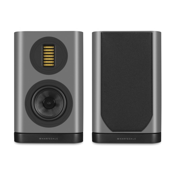 Wharfedale EVO 5.1 Bookshelf Speakers (Pair), Lunar Grey