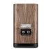 Wharfedale EVO 5.1 Bookshelf Speakers (Pair), Walnut - Rear view and terminals