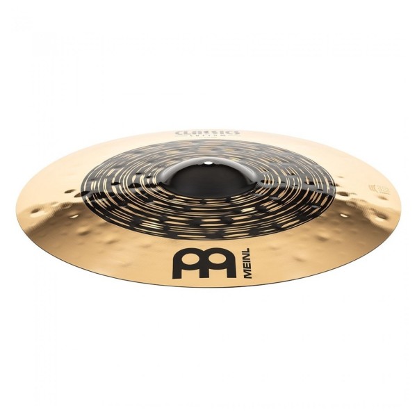 Meinl Classics Custom Dual 22'' Ride Cymbal & Gear4music Boom Arm Stand, Black