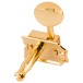 Fender Vintage-Style Strat/Tele Tuners, Gold (6)  - insert 