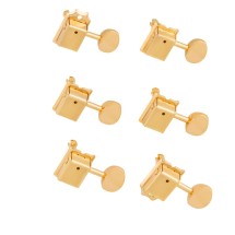 Fender Vintage-Style Strat/Tele Tuners, Gold (6)
