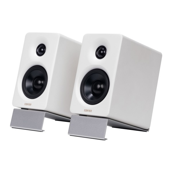 Edifier M60 Desktop Bluetooth Speakers with Stands (Pair), White