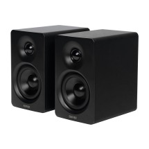 Edifier M60 Compact Desktop Hi-Res Bluetooth Speakers with Stands (Pair), Black