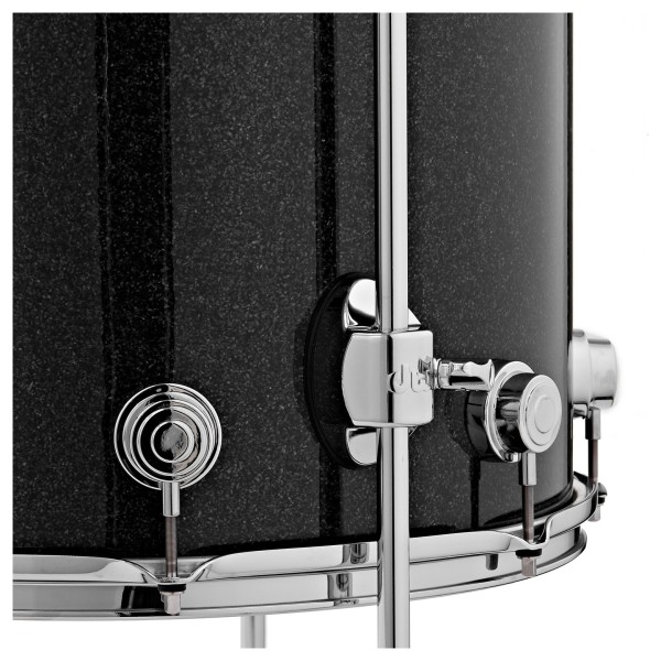 DW Collectors Series 3-Piece SSC Maple Shell Pack - Black Ice Finish Ply, Chrome Hardware