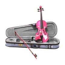 Stentor Harlequin Violin Outfit, Raspberry Pink, 1/4 - Secondhand