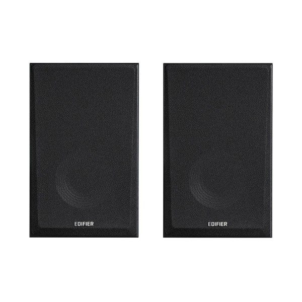 Edifier R990BT Active 2.0 Bookshelf Bluetooth Speaker Set, Black - grille