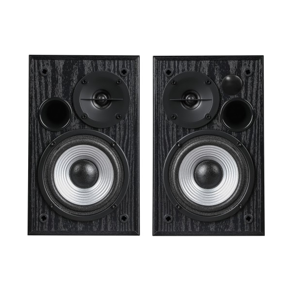 Edifier R990BT Active 2.0 Bookshelf Bluetooth Speaker Set, Black - no grille 