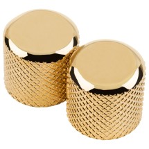 Fender Telecaster/Precision Bass Dome Knobs (Gold) (2)