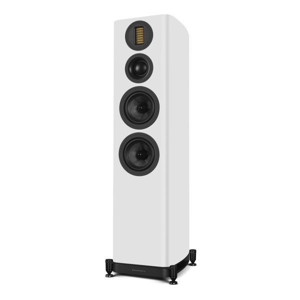 Wharfedale Evo 5.4 Floorstanding Speakers (Pair), White - Right side view