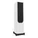 Wharfedale Evo 5.4 Floorstanding Speakers (Pair), White - Left side view, grille attached