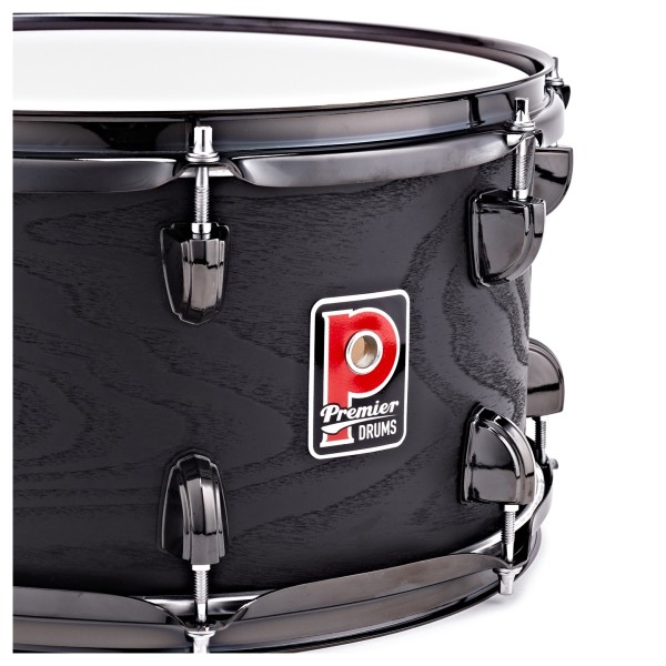 Premier Artist 13" x 7" Birch Snare Drum, Stealth Black 