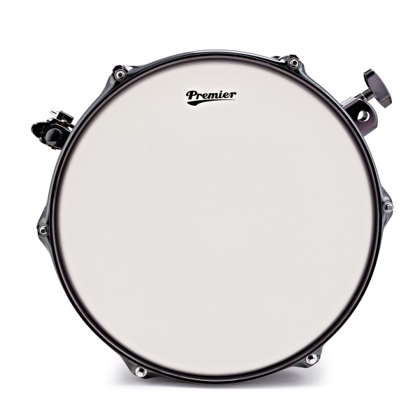 Premier Artist 12" x 6" Birch Snare Drum, Stealth Black 