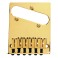 Fender 6-Saddle American Series Telecaster Bridge Assembly, Gold