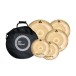 Istanbul Agop XIST Power Cymbal Set With Free 18'' Crash & Bag & Gibraltar 4000 Lightweight Stands