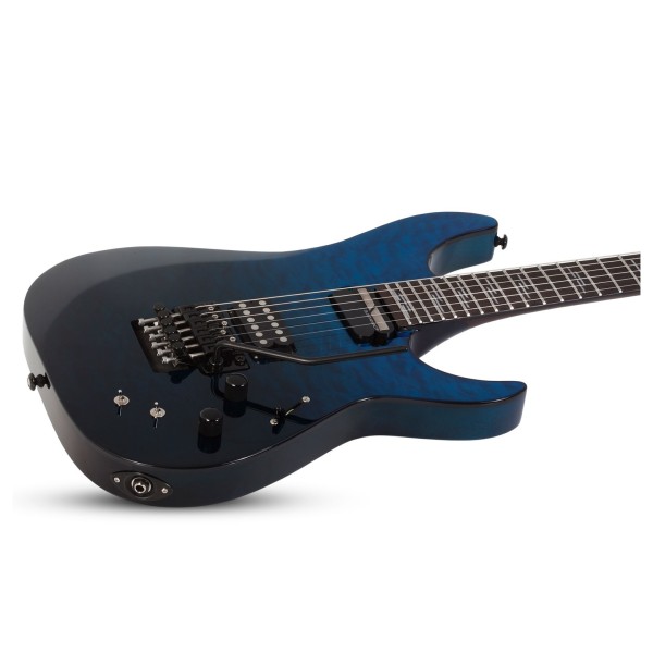 Schecter Reaper-6 Elite FR-S, Deep Ocean Blue body