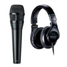 Shure NXN8/C Nexadyne Dynamic Cardioid Handheld Microphone with Free SRH440 Headphones