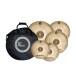 Istanbul Agop XIST Brilliant Cymbal Set With Free 18'', Bag & Gibraltar 4000 Lightweight Stands