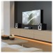 Mission 778x Integrated Amplifier with 750 Bookshelf Speakers, Silver/Black - lifestyle 