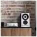 Mission 778x Integrated Amplifier with 750 Bookshelf Speakers, Silver/Black - lifestyle 2 