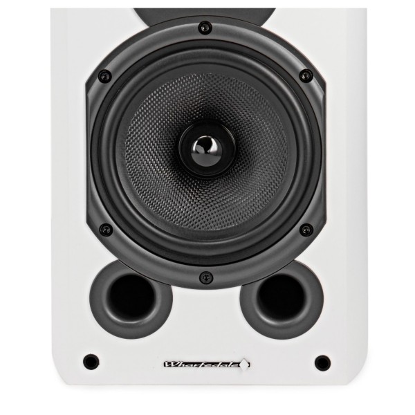 Wharfedale Diamond 9.1 Bookshelf Speakers (Pair), White - driver close up 