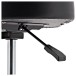 Hydraulic Saddle Drum Throne by Gear4music