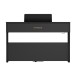Roland RP701 Digital Piano, Contemporary Black, Back
