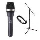 AKG D5 Dynamic Vocal Microphone Bundle