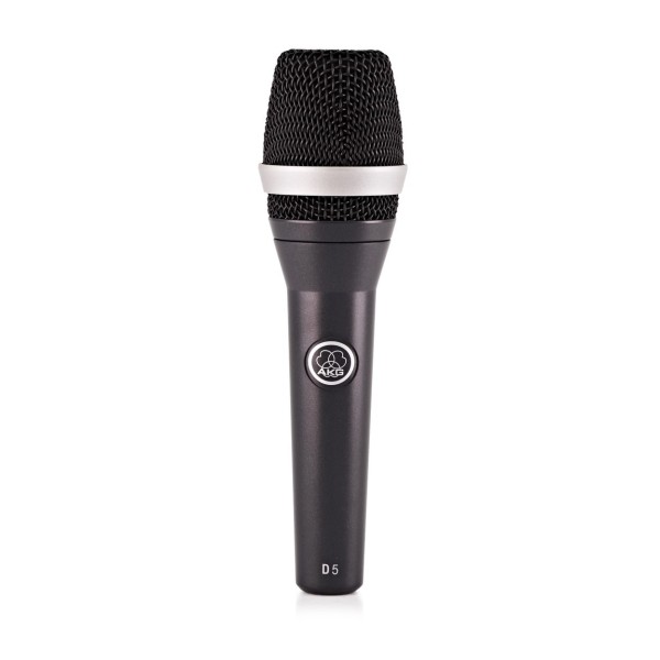 AKG D5 Dynamic Vocal Microphone, Front Logo