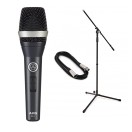 AKG D5 S Dynamic Vocal Microphone with Switch Bundle