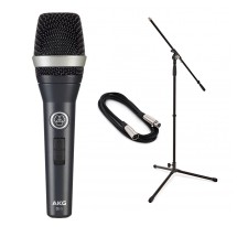 AKG D5 S Dynamic Vocal Microphone with Switch Bundle
