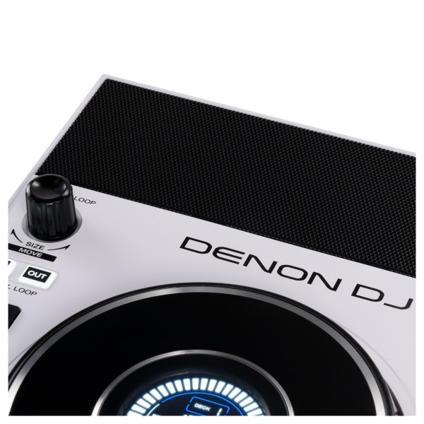 Denon DJ SC Live 4 Standalone DJ Controller, White - Detail 3