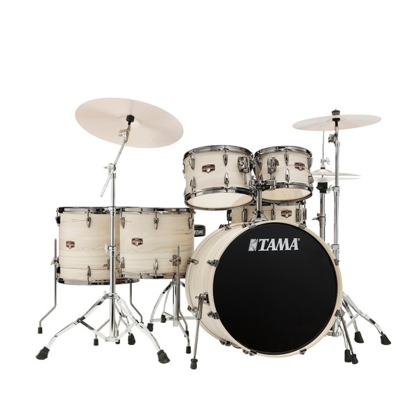 Tama Imperialstar 22'' 6pc Drum Kit, White Birch