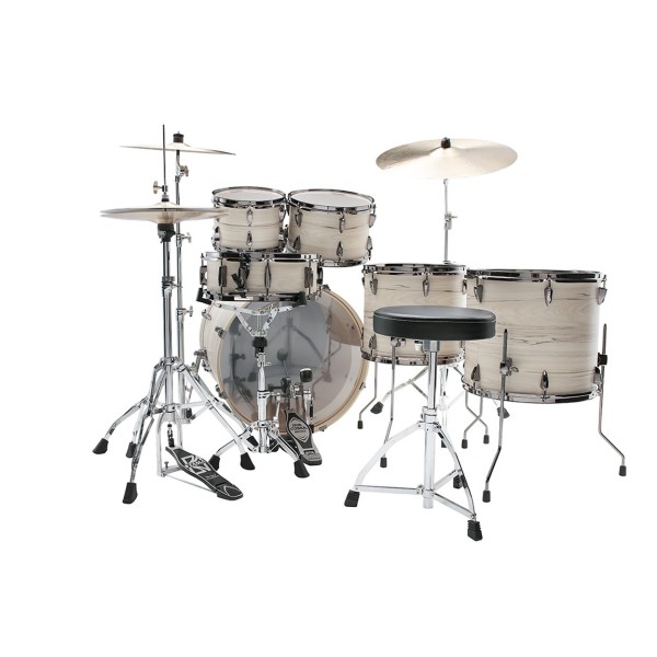 Tama Imperialstar 22'' 6pc Drum Kit, White Birch