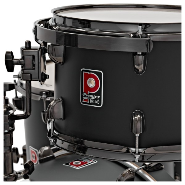 Premier Artist 22" 5pc Heavy Rock Shell Pack, Matte Black