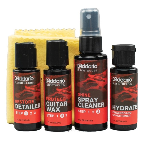 D'Addario PW-GCB-01 Instrument Care Essentials Complete Kit 