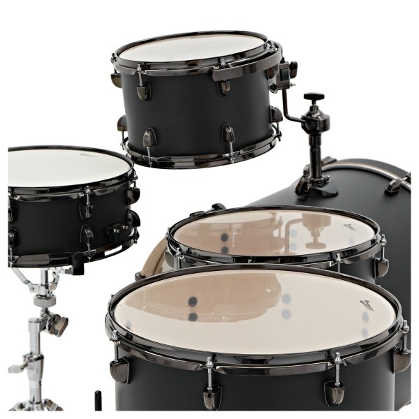 Premier Artist 22" 5pc Heavy Rock Drum Kit, Matte Black