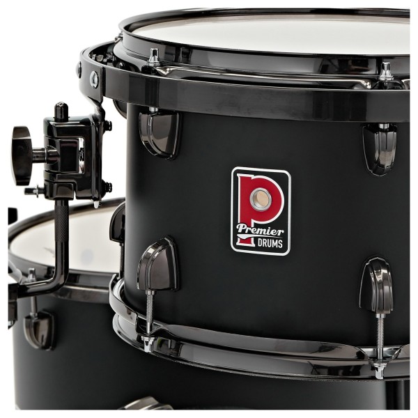 Premier Artist 22" 5pc Heavy Rock Drum Kit, Matte Black