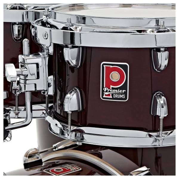Premier Artist 22" 5pc Modern Rock Drum Kit, Cherry Red