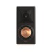 Klipsch RP-500SA MKII Dolby Atmos Surround Speaker (Pair), Walnut top view of woofer and tweeter