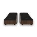 Klipsch RP-500SA MKII Dolby Atmos Surround Speaker (Pair), Ebony front view with magnetic grille