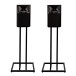 JBL 4305P Wireless Studio Monitor Speakers with Matching Stands - grilles on