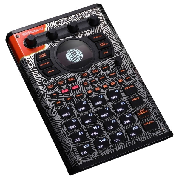 Roland SP-404MKII Stones Throw Limited Edition - Angled Top