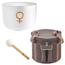 Meinl Planetary Tuned Crystal 12" Singing Bowl Set, Venus