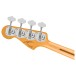 Fender Limited Edition Laura Lee Jazz Bass RW, Vintage White - headstock back 