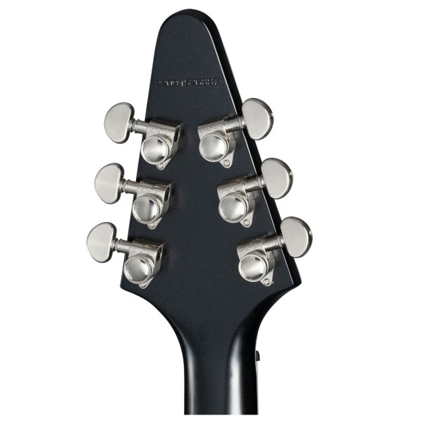Epiphone Flying V Prophecy Inspired By Gibson, Jet Black Metallic - headstock back