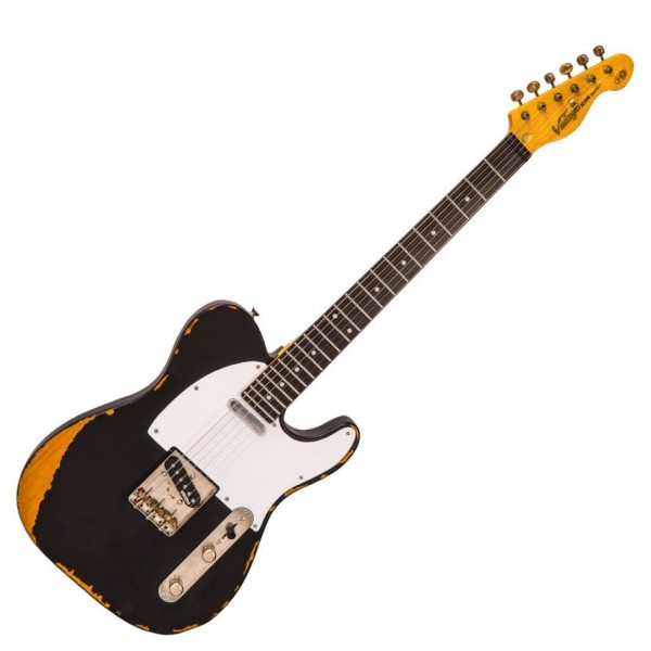 Vintage V62 Icon, Distressed Black - front