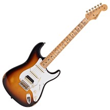 Fender Custom Shop 1956 Stratocaster HSS Relic, Super Faded Aged 2-Colour Sunburst #R133851